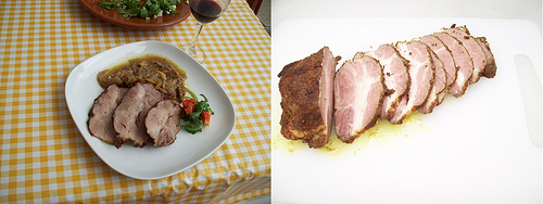 Asado de cerdo especiado