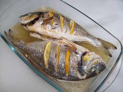 Dorada al horno