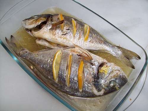 Dorada al horno